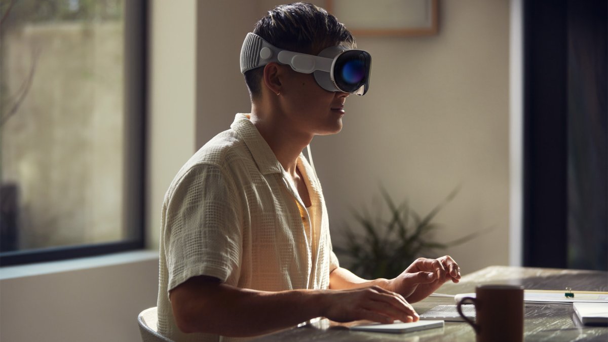 Casque Apple Vision Pro // Source : Apple Casque Apple Vision Pro // Source : Apple