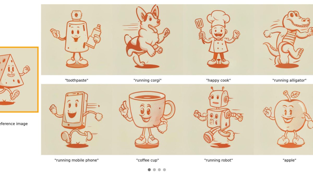 Des exemples imaginés par l'IA StyleDrop // Source : Google Research Des exemples imaginés par l'IA StyleDrop // Source : Google Research