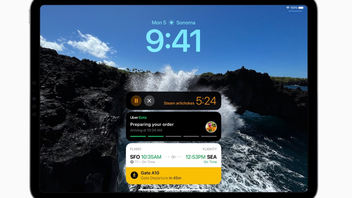 iPadOS 17 // Source : Apple iPadOS 17 // Source : Apple