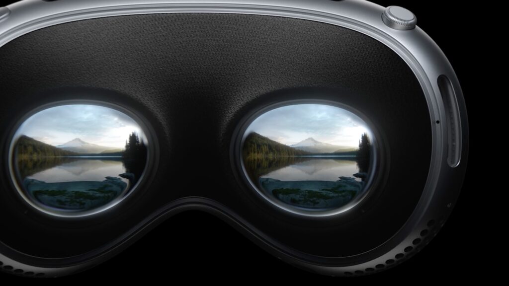 Casque Apple Vision Pro // Source : Apple Casque Apple Vision Pro // Source : Apple