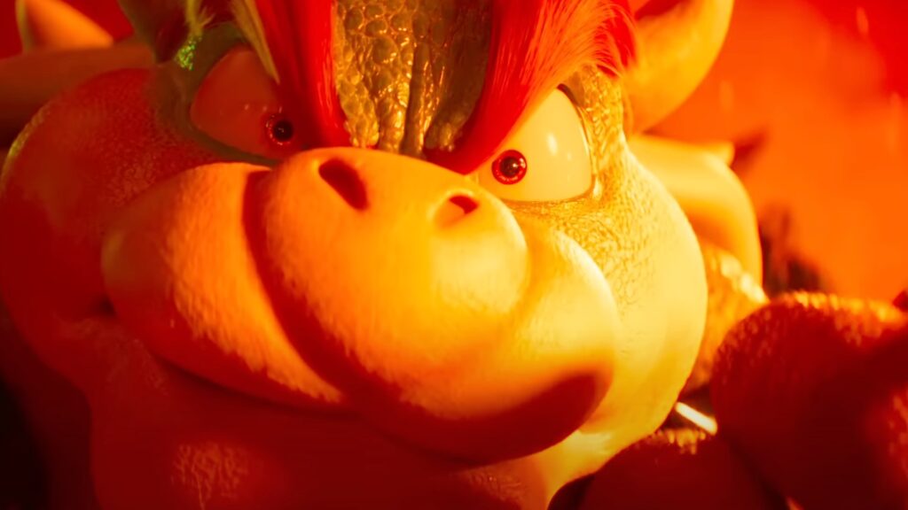 Bowser dans le film Super Mario Bros. // Source : Capture d'écran Bowser dans le film Super Mario Bros. // Source : Capture d'écran