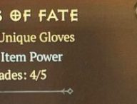 Gants de Diablo IV qui transforment le jeu en casino  // Source : Reddit