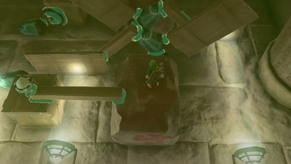 Un circuit dans The Legend of Zelda: Tears of the Kingdom // Source : Capture d'écran Un circuit dans The Legend of Zelda: Tears of the Kingdom // Source : Capture d'écran