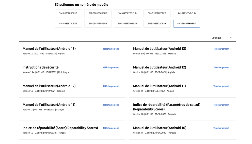 Le site de Samsung devrait proposé des guides de réparation ici, mais il n'y en a pas. C'est un peu bête, après avoir passé 5 étapes. Le site de Samsung devrait proposé des guides de réparation ici, mais il n'y en a pas. C'est un peu bête, après avoir passé 5 étapes.