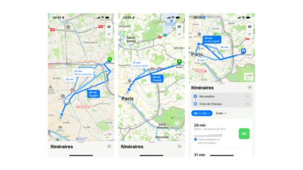 Quelques itinéraires sur Plans à vélo Quelques itinéraires sur Plans à vélo