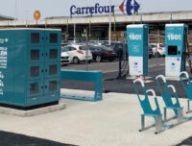 Carrefour propose une heure de recharge gratuite à ses clients // Source : Carrefour Carrefour propose une heure de recharge gratuite à ses clients // Source : Carrefour
