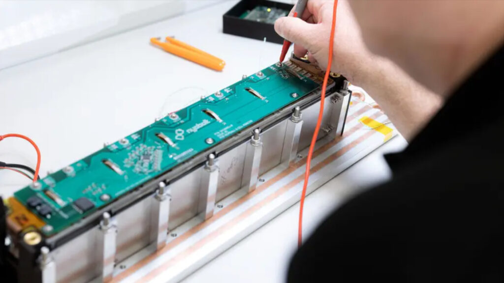 La batterie pourra se recharger en un temps record // Source : Nyobolt La batterie pourra se recharger en un temps record // Source : Nyobolt