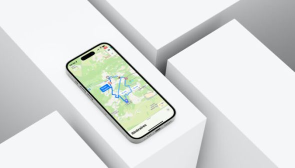 Le vélo dans Apple Plans // Source : Numerama Le vélo dans Apple Plans // Source : Numerama