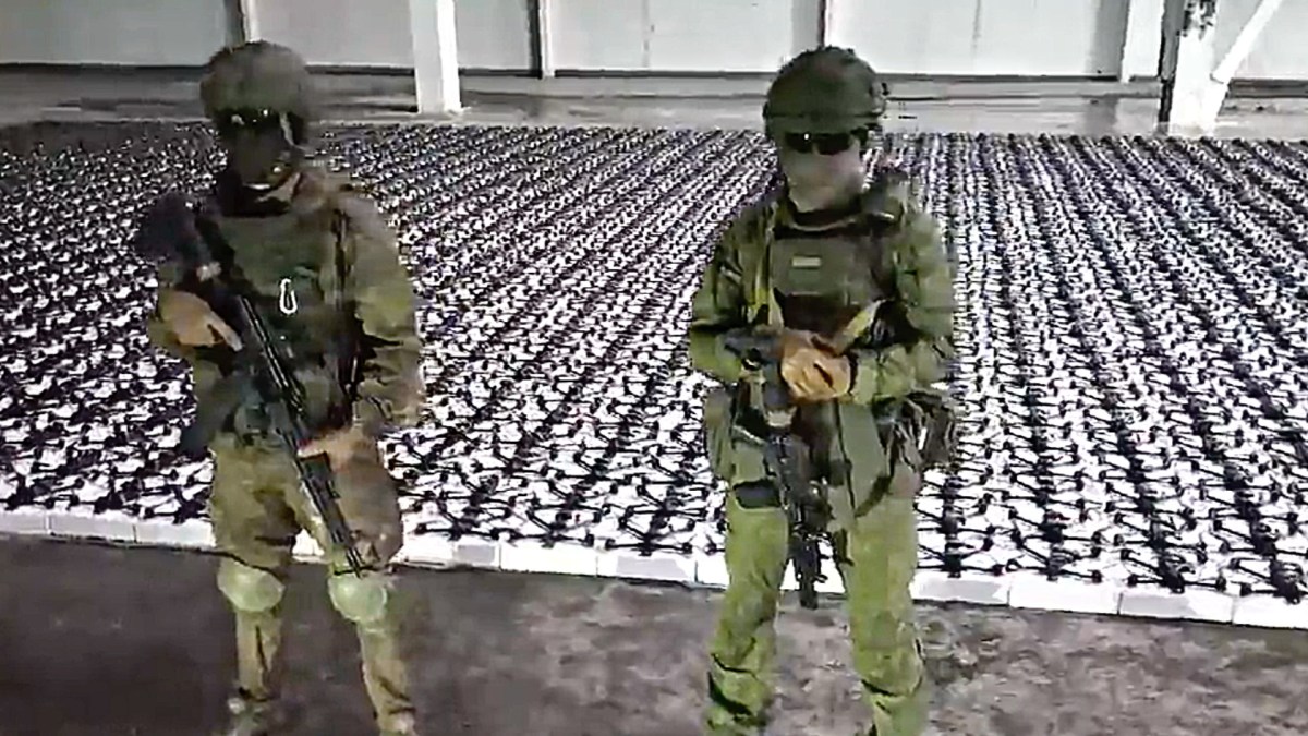 Les Russes s'affichent dans une vidéo promotionnelle. // Source : Telegram Les Russes s'affichent dans une vidéo promotionnelle. // Source : Telegram