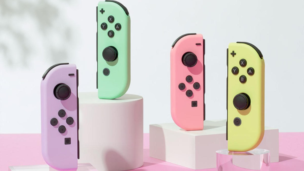 LEs joy con pastel // Source : Nintendo LEs joy con pastel // Source : Nintendo