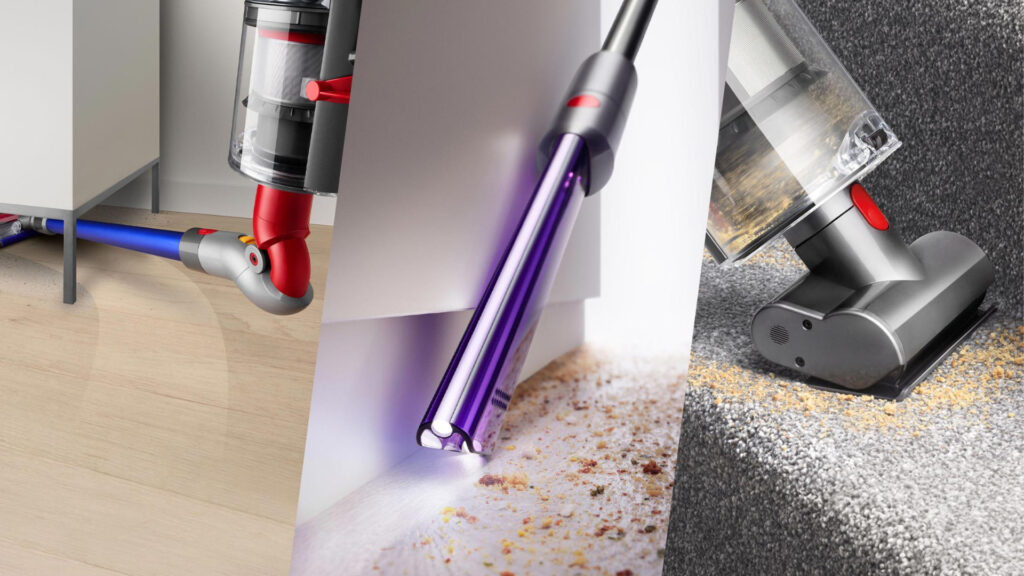 Le V11 Extra s'accompagne d'accessoires indispensable // Source : Dyson Le V11 Extra s'accompagne d'accessoires indispensable // Source : Dyson