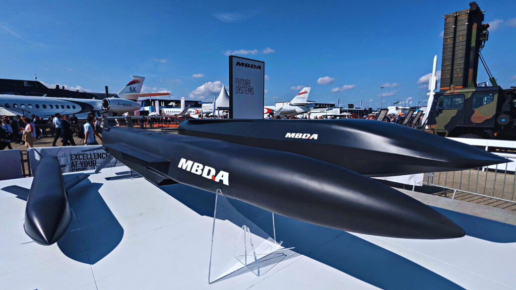 MBDA a dévoilé ses remotes carrier au Salon du Bourget. // Source : Numerama MBDA a dévoilé ses remotes carrier au Salon du Bourget. // Source : Numerama