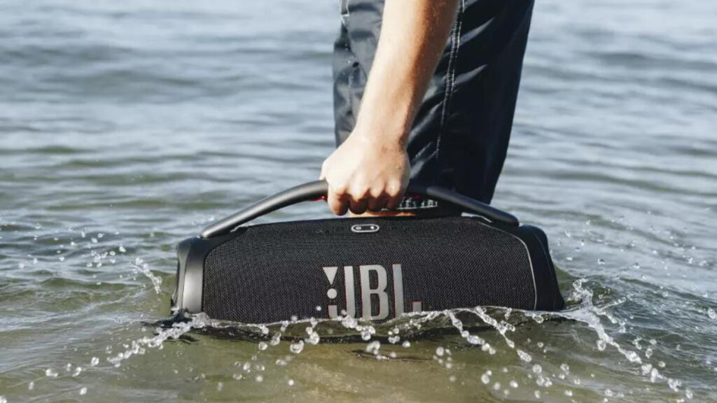 La Boombox 3 est étanche // Source : JBL La Boombox 3 est étanche // Source : JBL