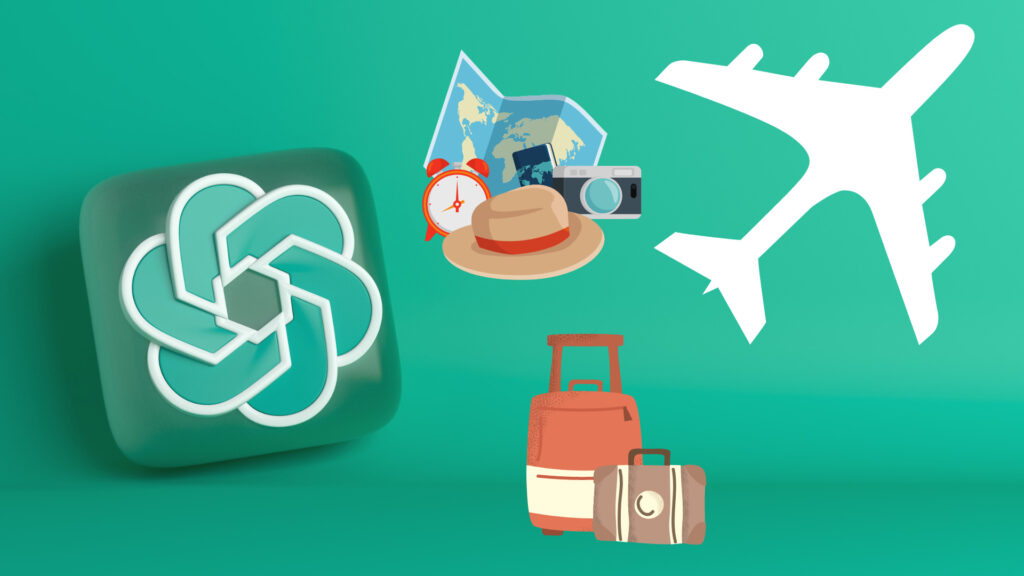 ChatGPT pour planifier des vacances, une bonne idée ? // Source : Canva ChatGPT pour planifier des vacances, une bonne idée ? // Source : Canva
