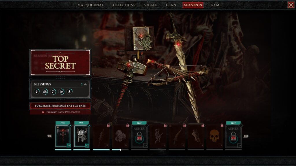 Le passe de combat de Diablo IV // Source : Blizzard Entertainment Le passe de combat de Diablo IV // Source : Blizzard Entertainment