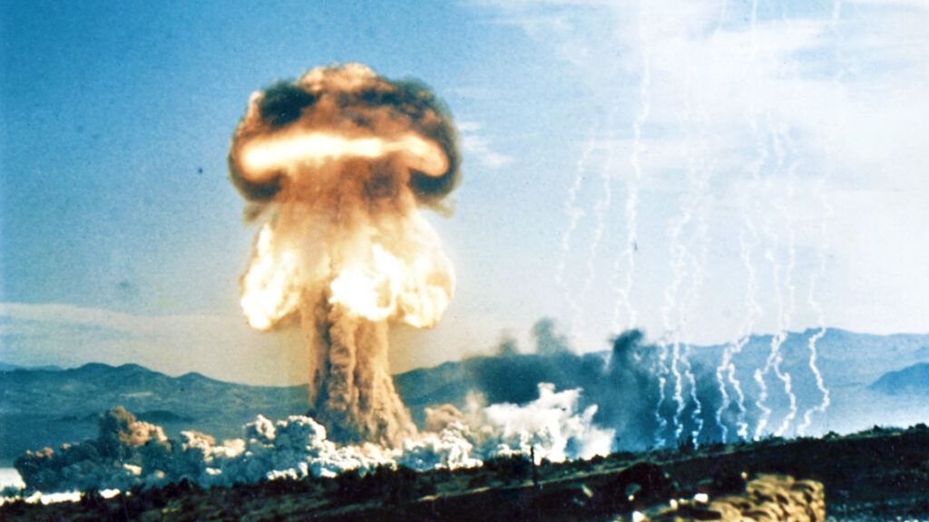 explosion nucléaire explosion nucléaire