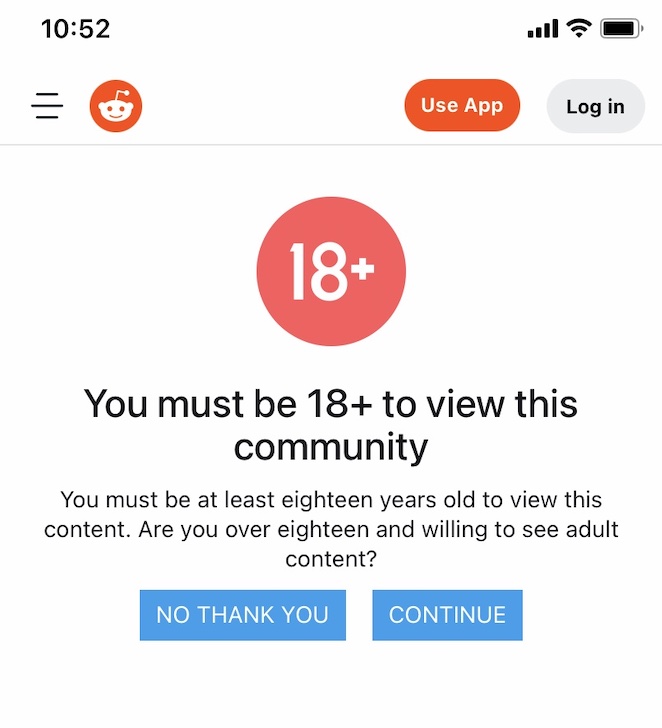 Message affiché sur la page web d'un subreddit classé nsw
Source : Reddit Message affiché sur la page web d'un subreddit classé nsw
Source : Reddit