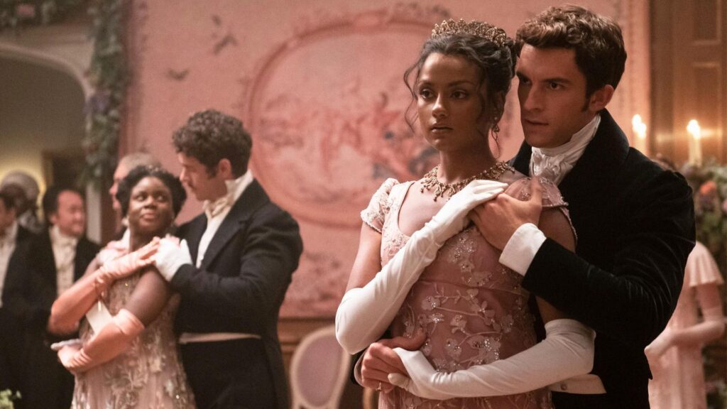 L'histoire d'amour entre Kate et Anthony était au coeur de la saison 2 de Bridgerton. // Source : Netflix L'histoire d'amour entre Kate et Anthony était au coeur de la saison 2 de Bridgerton. // Source : Netflix