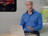 Montage à partir d'une capture d'écran de la conférence Apple