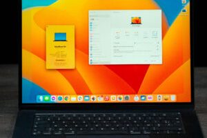 Apple a placé 6 haut-parleurs dans son nouveau MacBook Air. Le son est plus clair, il y a beaucoup plus de basses et on s'approche du niveau des MacBook Pro. // Source : Thomas Ancelle / Numerama Apple a placé 6 haut-parleurs dans son nouveau MacBook Air. Le son est plus clair, il y a beaucoup plus de basses et on s'approche du niveau des MacBook Pro. // Source : Thomas Ancelle / Numerama