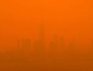 New York en juin 2023, pollué. // Source : EarthCam New York en juin 2023, pollué. // Source : EarthCam