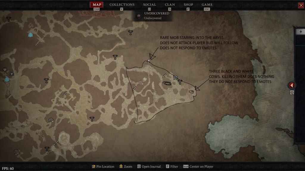 Le niveau des vaches dans Diablo IV // Source : Imgur Le niveau des vaches dans Diablo IV // Source : Imgur