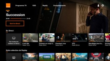 L'interface d'Orange TV sur les Smart TV Samsung, sans box.. // Source : Samsung L'interface d'Orange TV sur les Smart TV Samsung, sans box.. // Source : Samsung