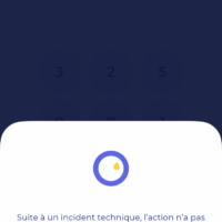 L'app LCL Mes Comptes en panne. // Source : Capture d'écran Numerama L'app LCL Mes Comptes en panne. // Source : Capture d'écran Numerama