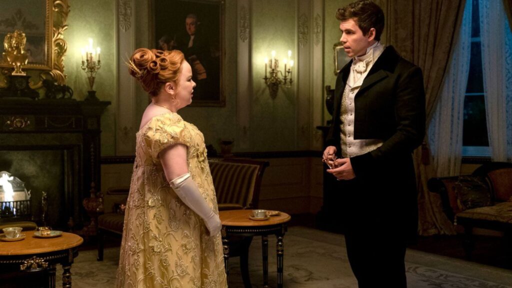 Penelope et Colin (dans la saison 2). // Source : Netflix Penelope et Colin (dans la saison 2). // Source : Netflix
