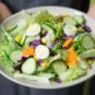 Un plat de légumes et d'oeufs. // Source : Pexels Un plat de légumes et d'oeufs. // Source : Pexels