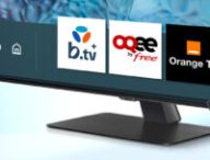 Samsung propose des applis Bouygues, Free, Orange et SFR sur ses Smart TV. // Source : Samsung