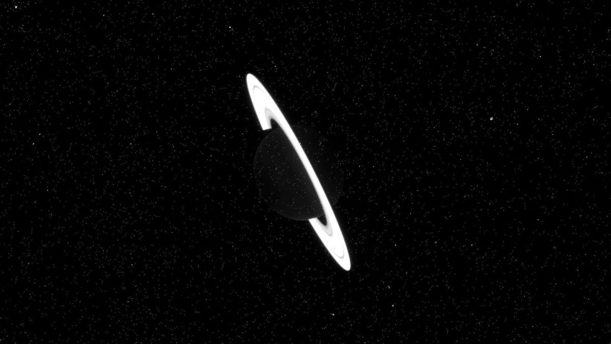 Cache-cache avec les étoiles. // Source : JWST Feed (image recadrée) Cache-cache avec les étoiles. // Source : JWST Feed (image recadrée)