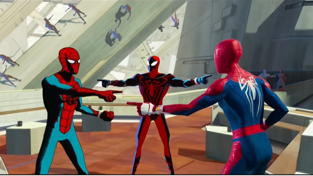 A droite, le Spider-Man d'Insomniac Games // Source : Sony A droite, le Spider-Man d'Insomniac Games // Source : Sony