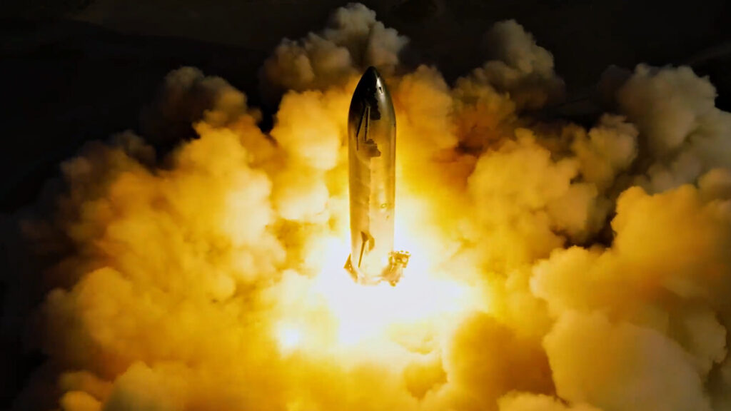 Starship étage supérieur