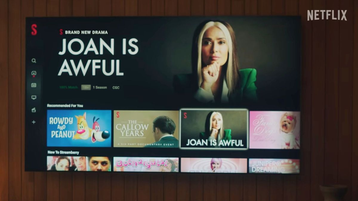 Streamberry dans Black Mirror. // Source : Netflix Streamberry dans Black Mirror. // Source : Netflix