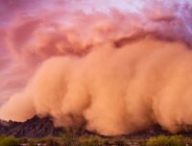 Tempête de sable. // Source : Canva Tempête de sable. // Source : Canva