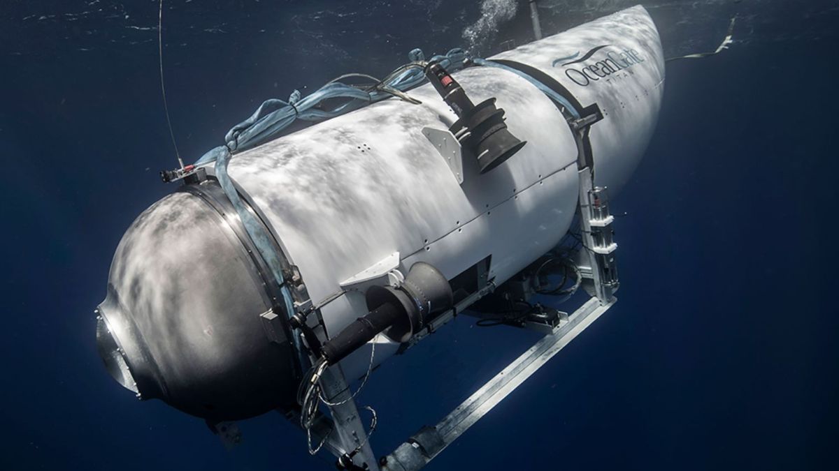 Le sous-marin Titan. // Source : OceanGate Le sous-marin Titan. // Source : OceanGate
