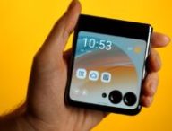 Le Motorola Razr 40 Ultra // Source : Thomas Ancelle / Numerama