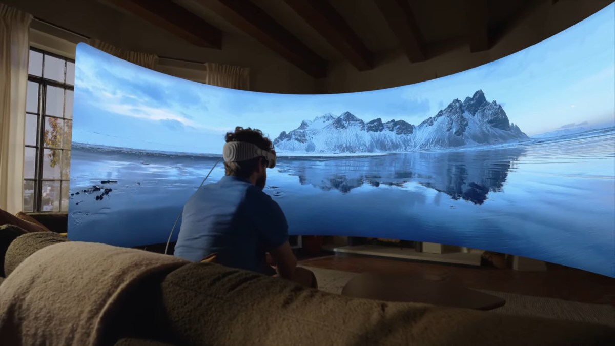 La présentation de Apple Vision Pro // Source : Apple La présentation de Apple Vision Pro // Source : Apple