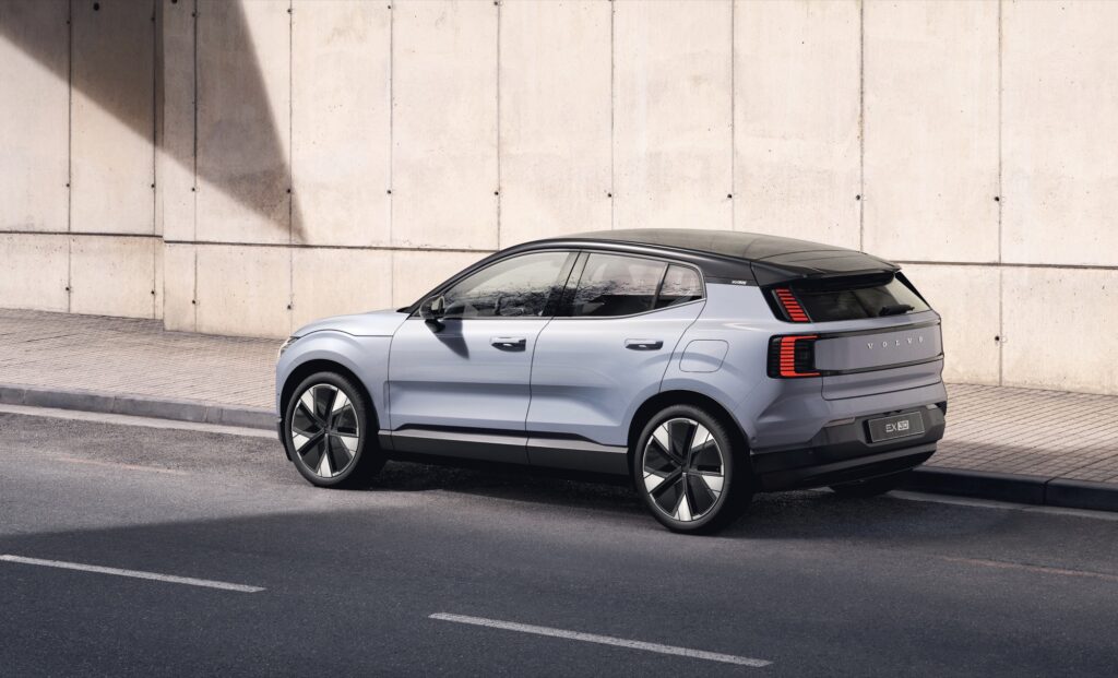 Le Volvo EX30 // Source : Volvo Le Volvo EX30 // Source : Volvo