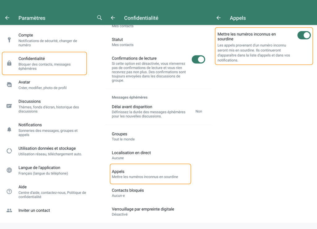 Whatsapp numéros inconnus Whatsapp numéros inconnus