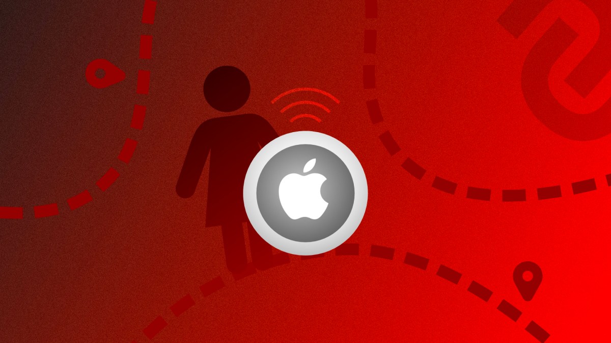 Les airtags d'Apple peuvent servir à pister des femmes // Source : Adèle Foehrenbacher pour Numerama