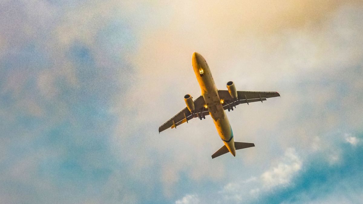Un avion. // Source : Canva Un avion. // Source : Canva