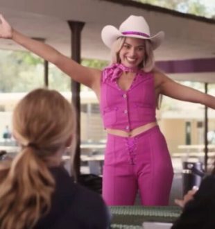 Margot Robbie dans Barbie. // Source : Barbie le film Margot Robbie dans Barbie. // Source : Barbie le film