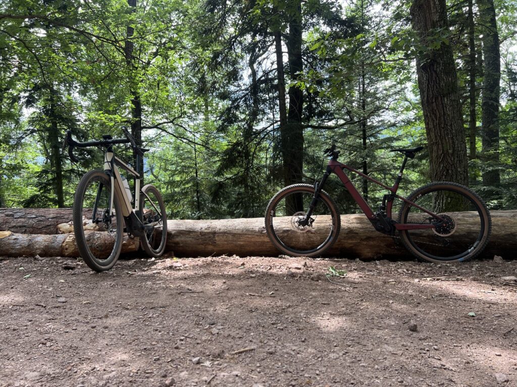 Les deux vélos de la journée Les deux vélos de la journée