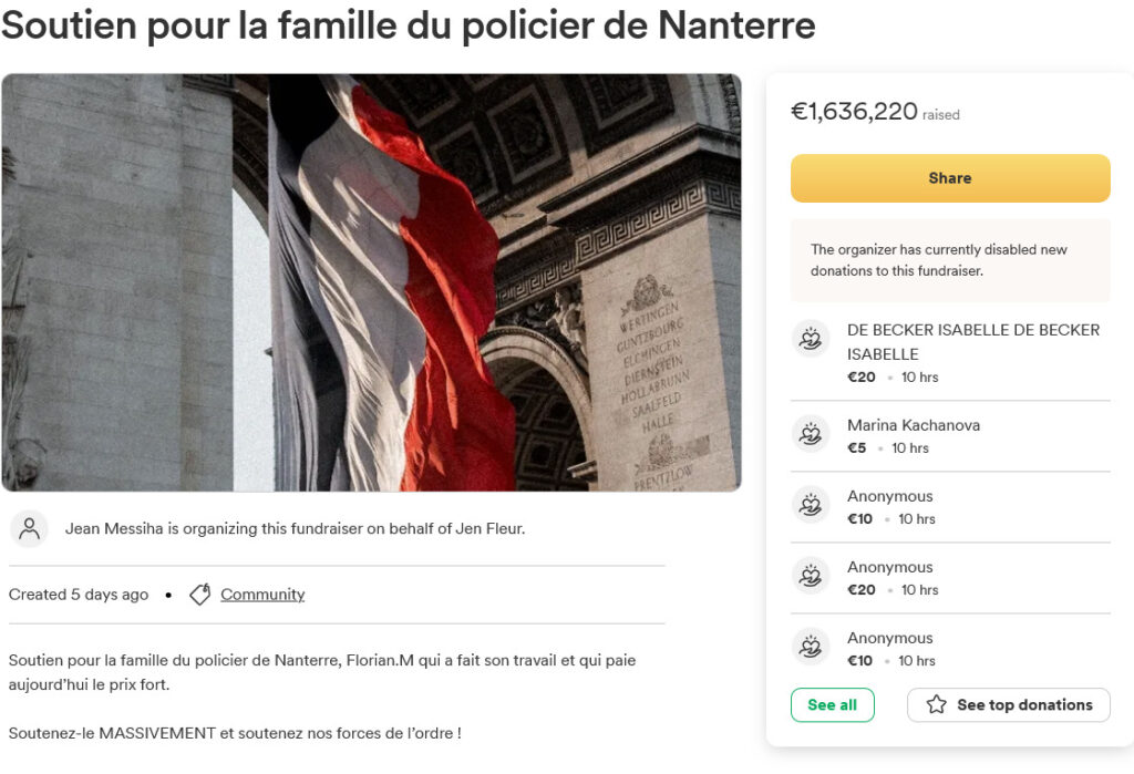La situation de la cagnotte, au 5 juillet. // Source : Capture d'écran La situation de la cagnotte, au 5 juillet. // Source : Capture d'écran