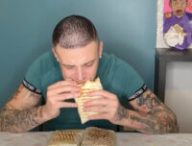 Le Youtubeur Alan Food Challenge se met régulièrement au défi de manger de très grandes quantités.  // Source : AlaN FoodChallenge sur Youtube
