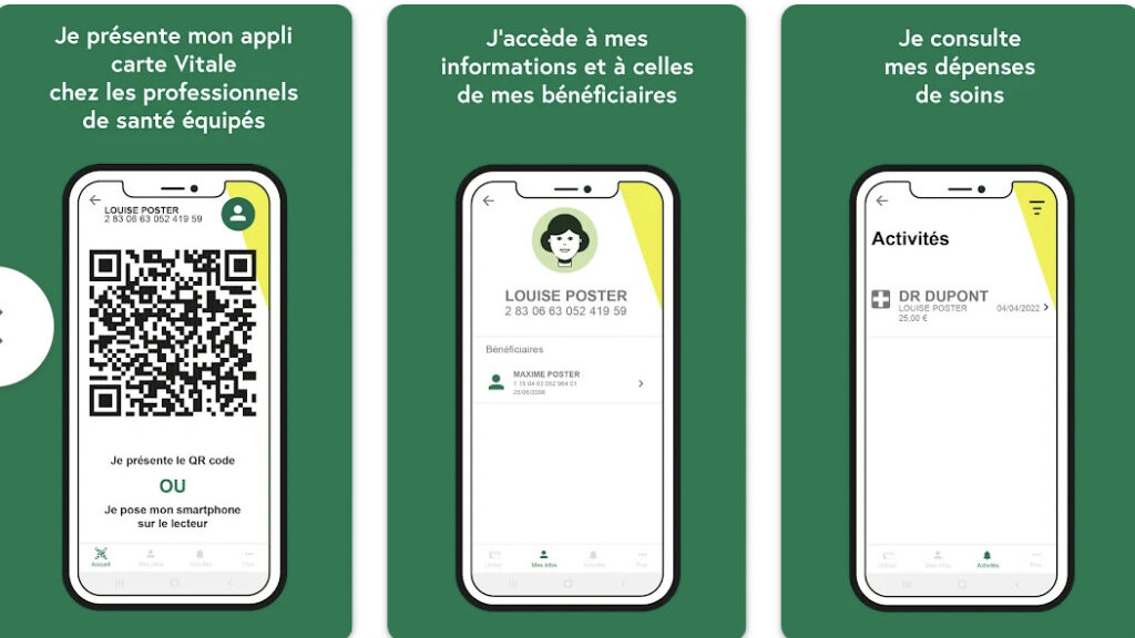 L'app Carte Vitale sur le Play Store L'app Carte Vitale sur le Play Store