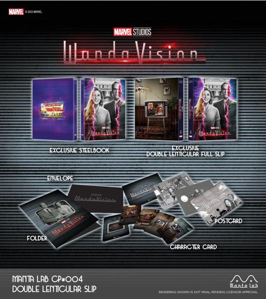 Coffret DVD WandaVision // Source : Collectong Coffret DVD WandaVision // Source : Collectong