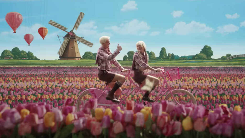 Barbie et Ken font un carton au cinéma en ce mois de juillet. // Source : Warner Bros sur Youtube. Capture d'écran Numerama. Barbie et Ken font un carton au cinéma en ce mois de juillet. // Source : Warner Bros sur Youtube. Capture d'écran Numerama.